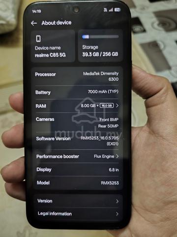 Realme C85 5G (8gb ram/256gb storage) - photo 3 of 3