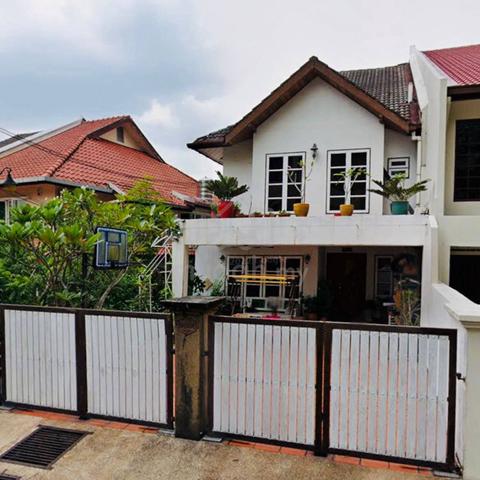 End Lot Double Storey Terrace Taman Tun Dr Ismail KL For Sale 1