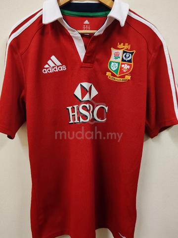 Original Adidas British Irish Lions Rugby Jersey - Sports