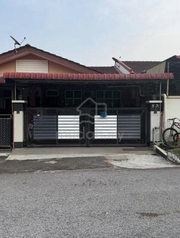 RENOVATED OPEN FACING GUARDED💥 Single Storey Lavender Height Senawang 1