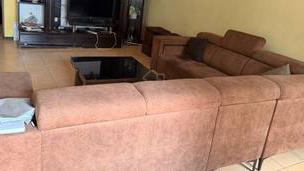 L Shape Sofa with two stools - photo 4 of 6