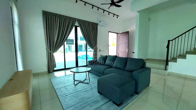 Ashton Eco Horizon Ecoworld Batu Kawan Terrace Corner End Furnish Reno 1