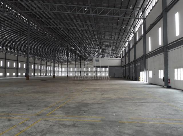 Single Storey Warehouse with Mezzanine Office @ Tanjung Langsat 1