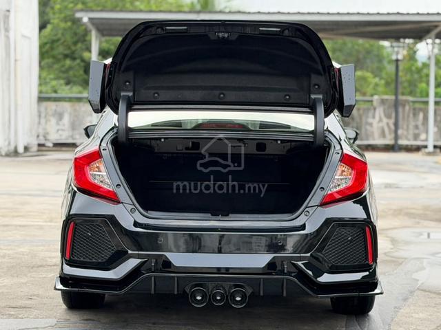 2016 Honda CIVIC 1.8 S (A) ALL BLACK LOAN KREDIT - 5