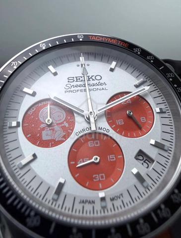 Custom S. Mod 40mm Orange Snoopy Speedmaster - photo 6 of 6