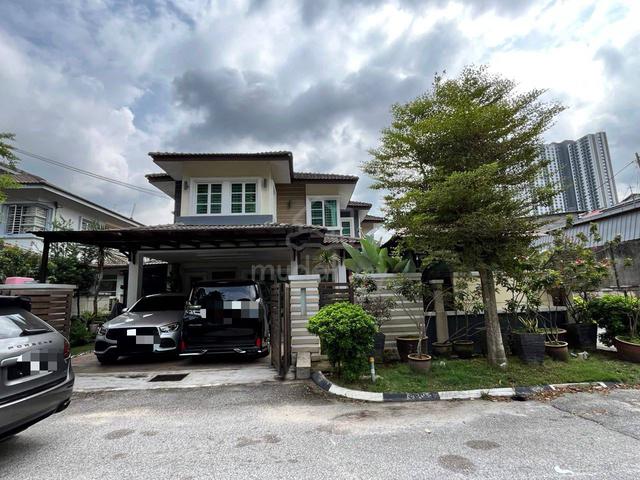CORNER LOT + PRIVATE POOL 2 Storey Semi-D House, Taman Gombak Permai 1