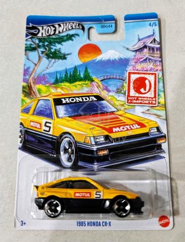 Hot Wheels 1985 Honda CRX CR-X #motul #5 j-imports - Hobby ...