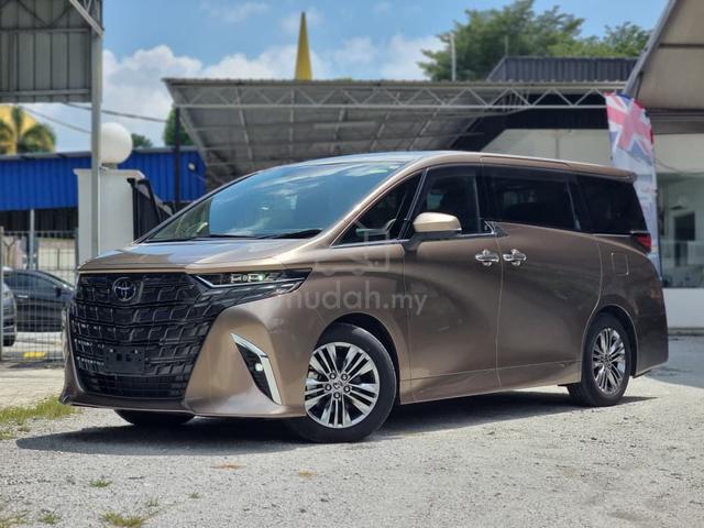 2023 Toyota ALPHARD 2.5 Z (A) GOLD DIM 15KKM 4.5A - 2