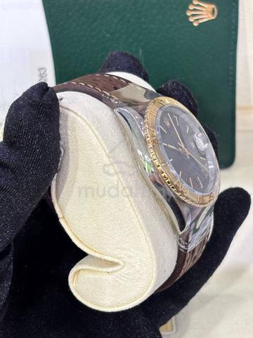 Rolex Datejust Turn O Graph Yellow Gold Bezel - photo 4 of 5