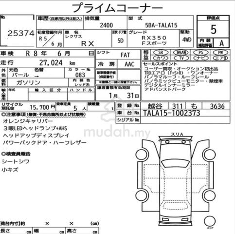 2023 Lexus RX350 F SPORT TRD Aero-Kit + EXHAUST 5A - 3