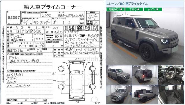 2021 Land Rover DEFENDER 110 P300 Air Sus S/Roof - 2