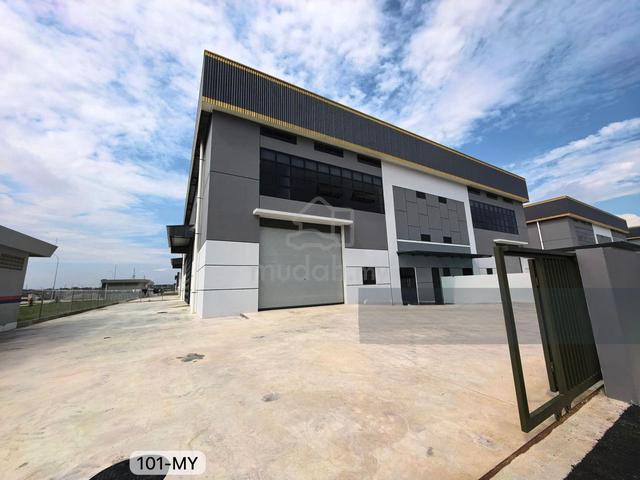 Budget SemiD Factory Warehouse‼️Kapar ETP Klang【11,526sf /300AMP】Rent 1