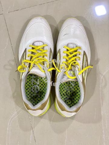Adidas YELLOW Spike Golf Shoe - Sports & Outdoors sale in Johor Bahru, Johor
