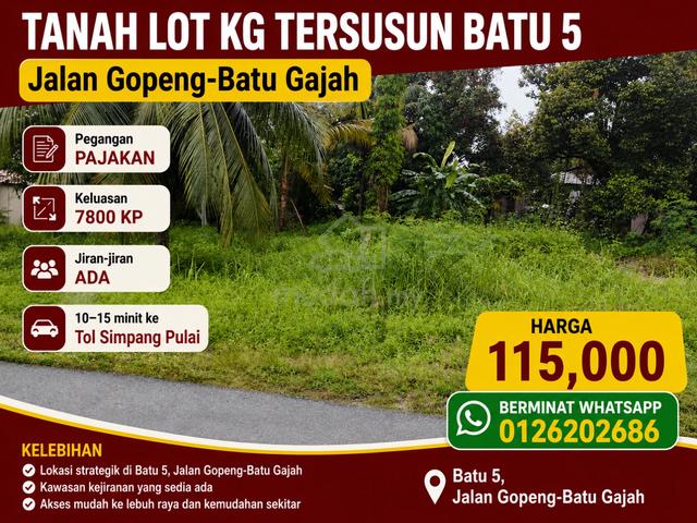 Tanah murah dan luas...laluan hiway mudah 1