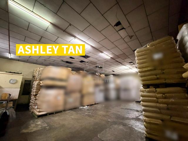 1.7acre Land with 18000sqft Built-up Factory Warehouse IKS Juru 400amp 1