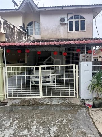 Freehold 2 Storey End Lot Taman Bukit Beruang Utama Batu Berendam 1