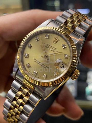 Rolex Datejust 68273 Diamond Gold Dial Size: 31mm - photo 3 of 6