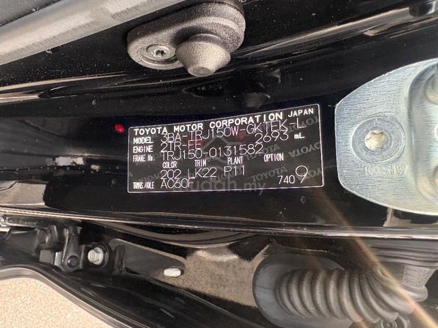 2021 Toyota LANDCRUISER 2.7 PRADO TX-L (A)4.5B 22k - 5