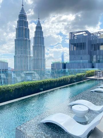 Mid Valley High ROI 10% / monthly 1400 @ walking to MRT/LRT Fully Furnished/ 0downpayment Dualkey 1