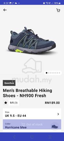 kasut hiking decathlon