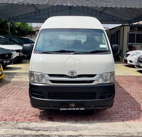 2008 Toyota HIACE 2.7 PETROL WINDOW VAN HIGH ROOF - 3