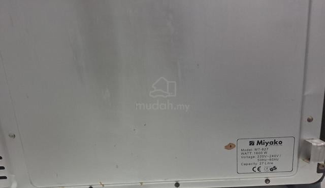 Miyako 27L Electric Oven MT-827 - 100% Working - photo 2 of 3