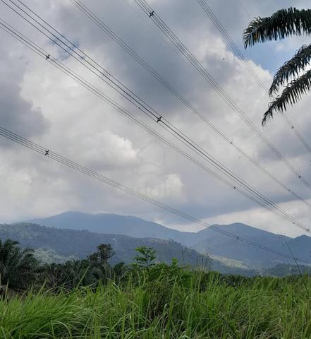 Tanah view bukit bakau & anak sungai jernih di Tanjung Malim Perak 1