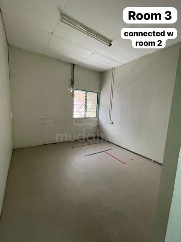 1st floor office, renovated, 3 rooms, Taman Melawati 1