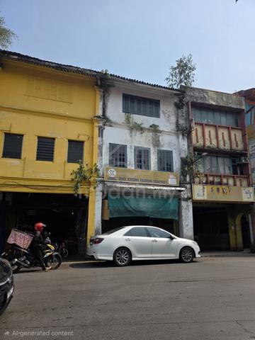 Market Street facing Main Road 3 Storey Intermediate Shoplot For Rent 1