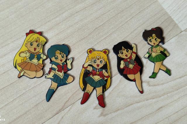 Sailor Moon poster bookmark stickers ring pin - photo 5 of 6