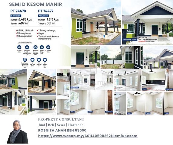 Semi D KESOM MANIR (rekabentuk lebih privacy) 1