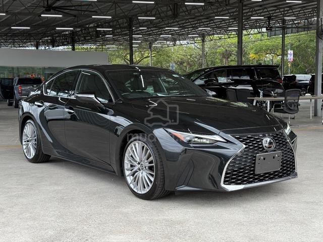 16k KM 2023 Lexus IS300 LUXURY 360 CAM BLACK - 1