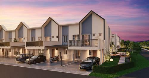 Landed Courtyard Villament Freehold Affordable New Township in Penang 1