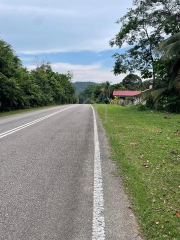Tanah Kebun Durian Tepi Jalan Besar 1
