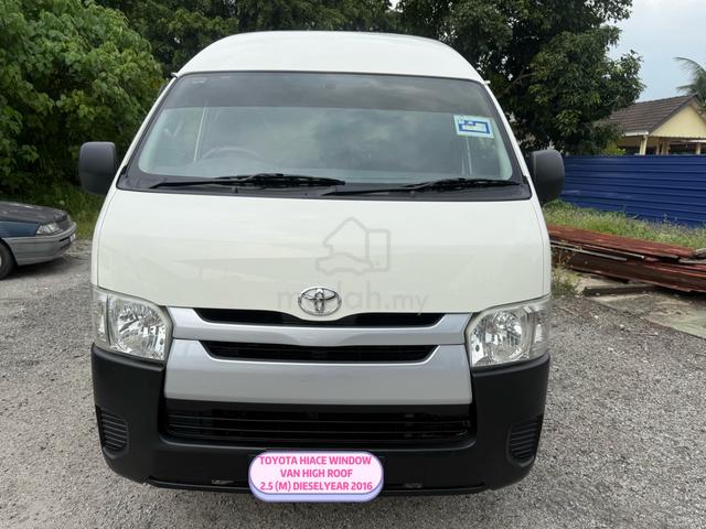 2016 Toyota HIACE window van high roof 2.5 (M) - 5