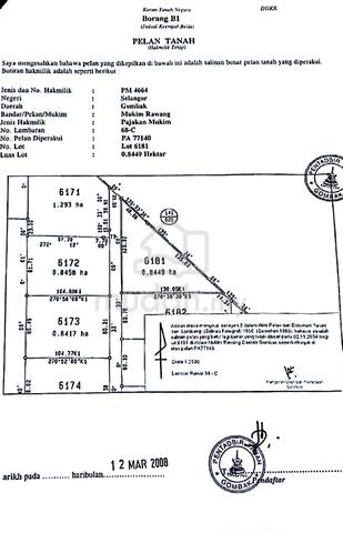 Leasehold Agriculture Land At Kundang, Rawang To Sell 2
