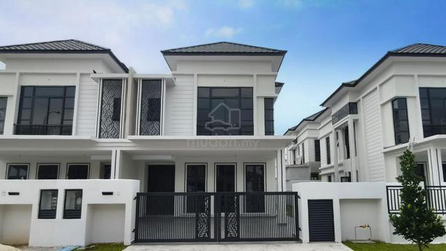 Double Storey Cluster House For Sale Palmyra Sanctuary Setia Tropika 1