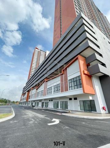 FACING MAINROAD !! 21x65 Amber Residence G & 1st Floor Shop Rimbayu 1