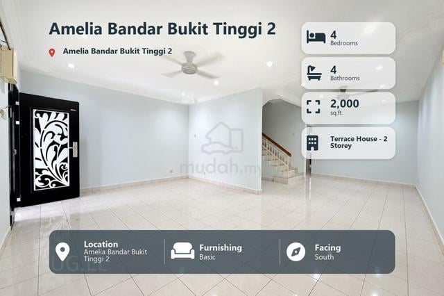 2 Storey Newly Renovated Fully Extended @ Amelia Bandar Bukit Tinggi 2 1
