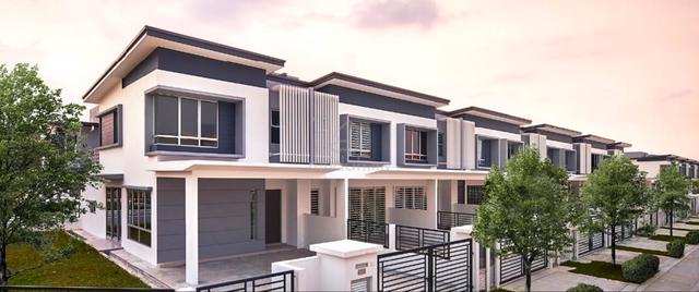 Corner Lot 2 Storey Terrace Link House Anise Kundang Rawang Selangor 1
