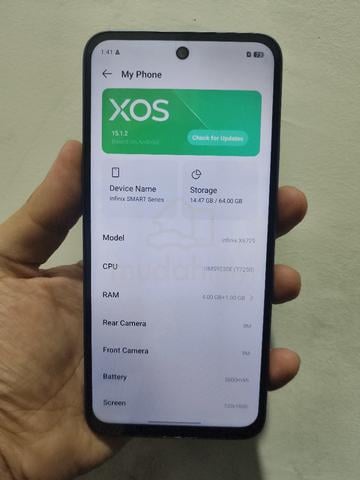 Infinix smart 10  4/64gb , detail di bawah - photo 2 of 2