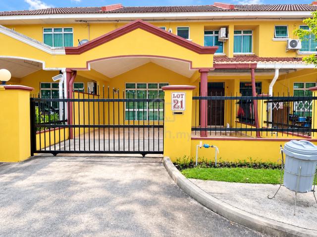Double Storey Terrace for Rent - Lazenda Villa 9, Jalan Durian Tunjung 1