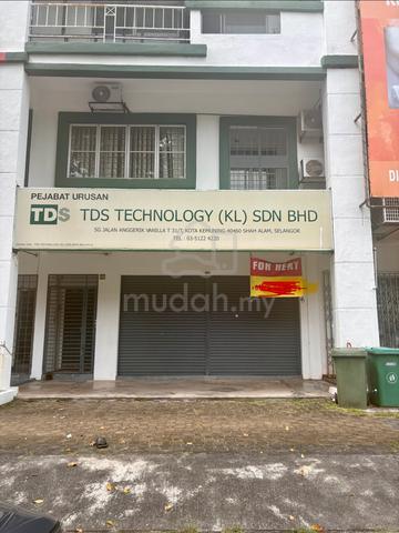 Half Shop For Rent at Kota Kemuning 1