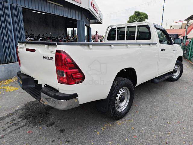 2018 Toyota HILUX 2.4 Single Cab (M) Boleh Loan - 2
