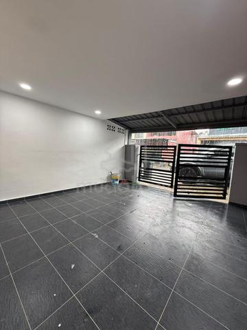 Full nice reno BANDAR PERMAS JAYA jln permas LOW COST kitchen extended 1