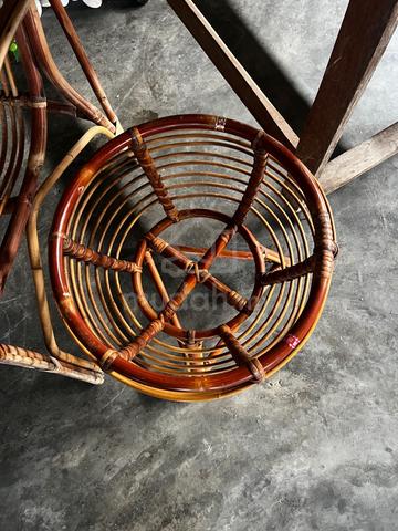Vintage antique rattan set - photo 2 of 6