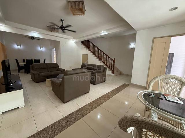 Superlink Permas jaya. Double storey terrace. Unblock view 1