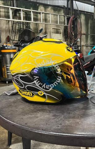 shoei j force 2 kuning original