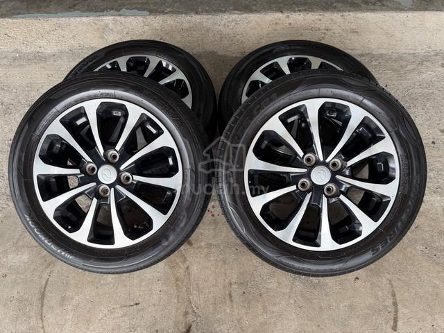 Rim original bezza advance 15 inch tayar 80% - photo 3 of 6