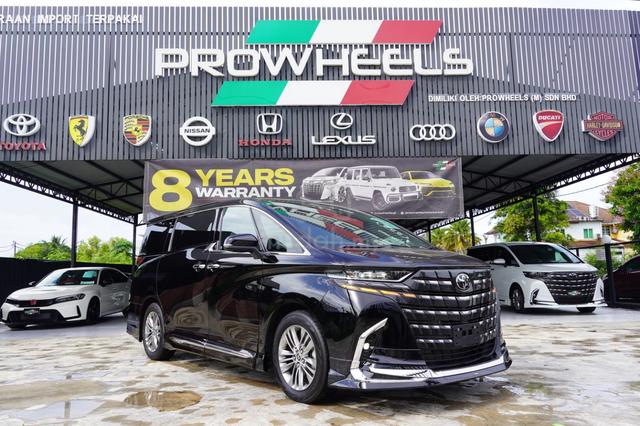 2025 Toyota ALPHARD 2.5 Z (A) LOW MILEAGE LIKE NEW - 1